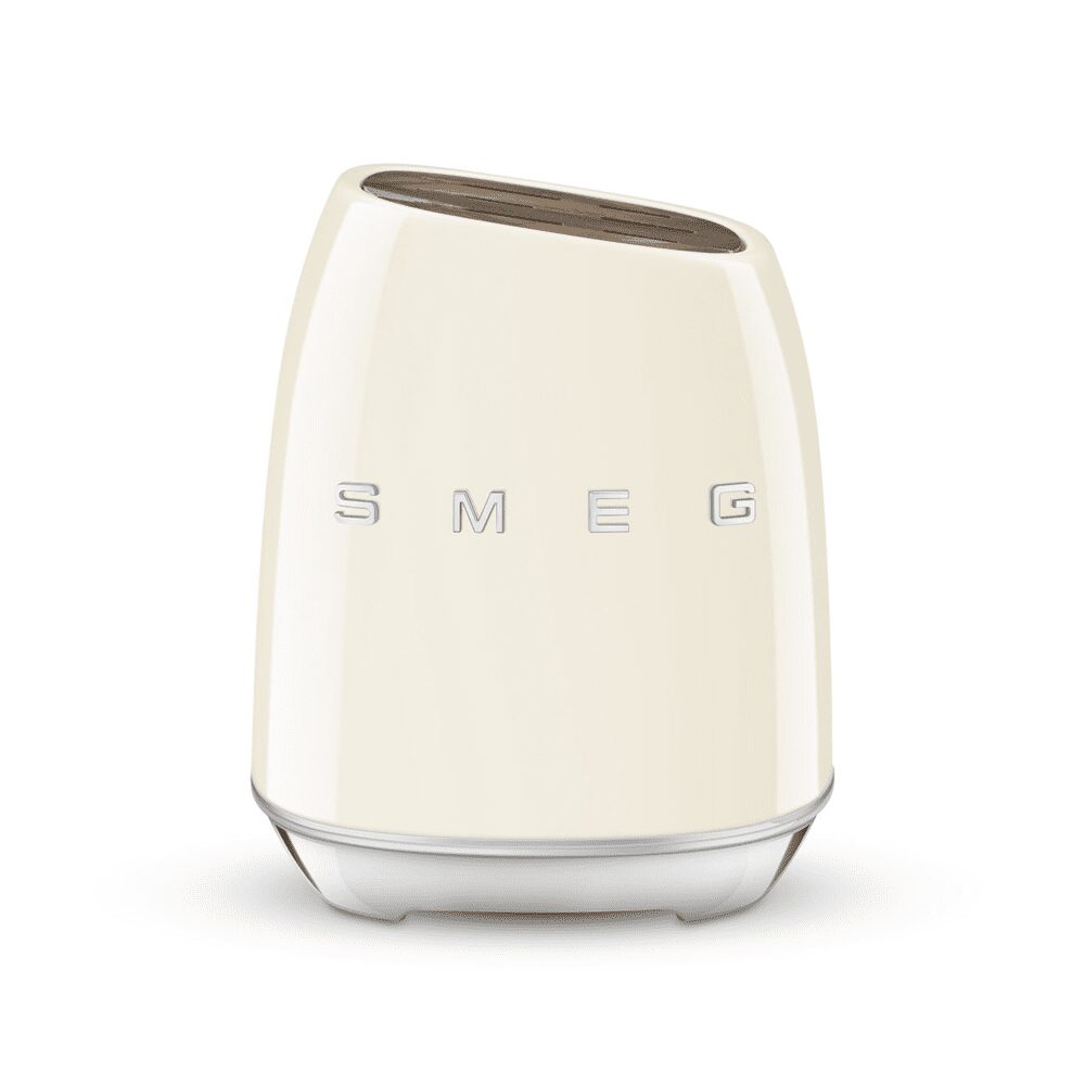 حامل السكاكين من SMEG – كريمي – KBSF02CR