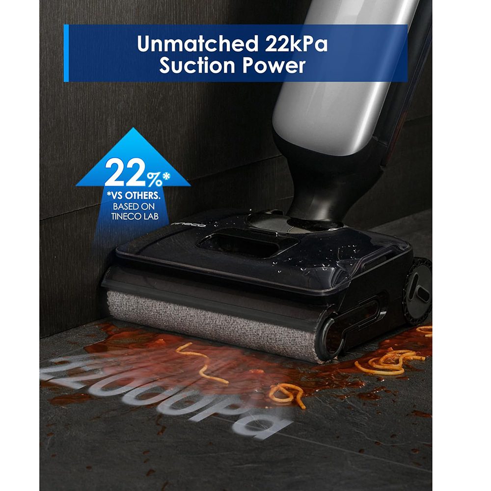 مكنسة Tineco Floor One S9 Artist Steam الذكية – شفط وغسيل وبخار بتقنية iLoop