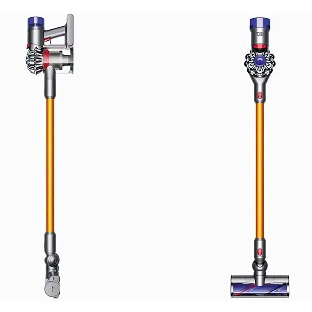 Dyson V8 Absolute Gold/Gray | مكنسة دايسون لاسلكية قوية للتنظيف العميق