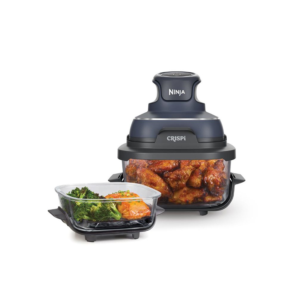 قلاية نينجا Crispi المحمولة – 4 في 1، تصميم زجاجي، 1700 وات | Ninja Air Fryer Crispi – FN101GY