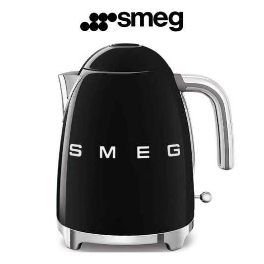 كاتيل كهربائي سميج أسود – 1.7 لتر – 2400 وات – SMEG – KLF03BLEU