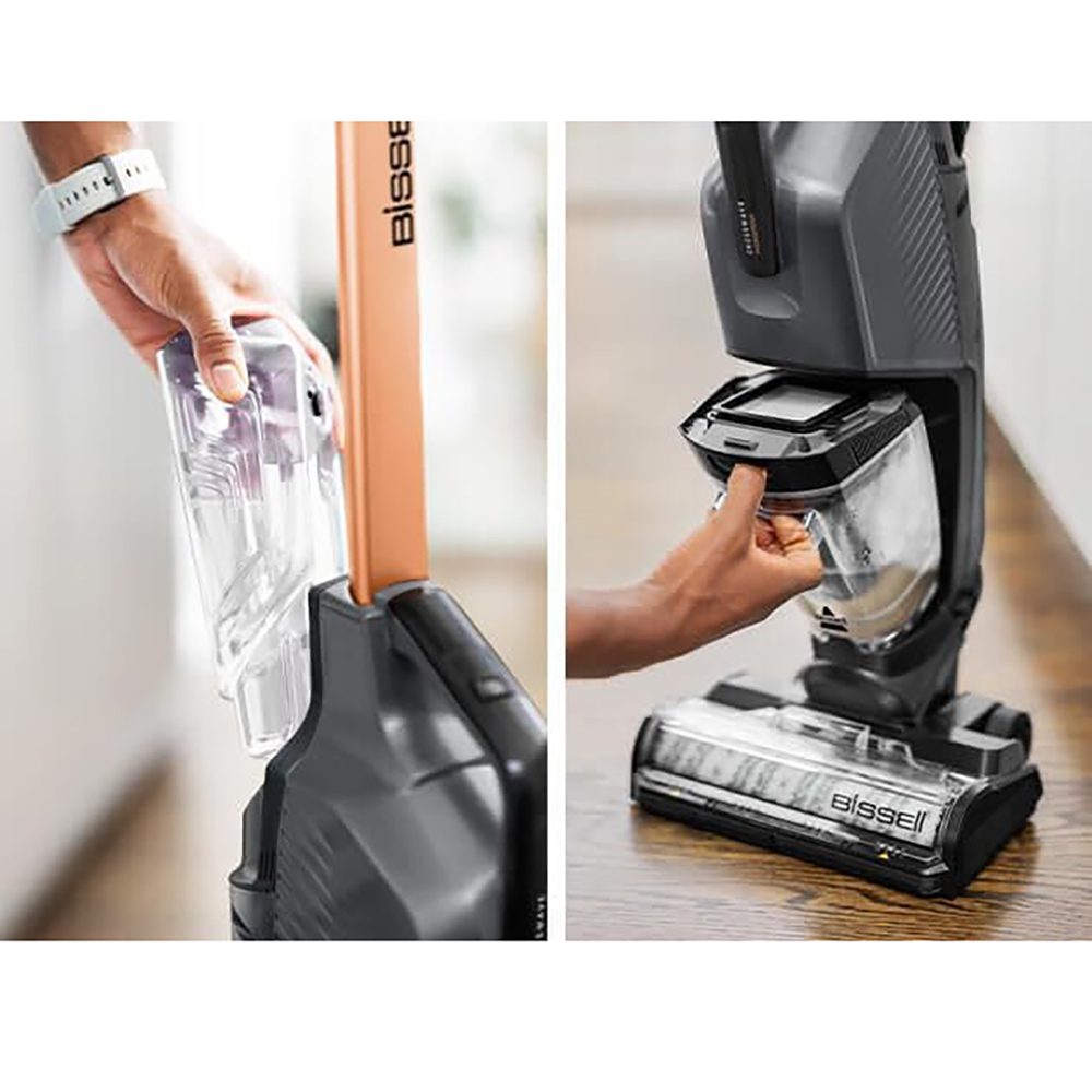 مكنسة وممسحة Bissell CrossWave HydroSteam | كنس وغسيل وبخار في جهاز واحد
