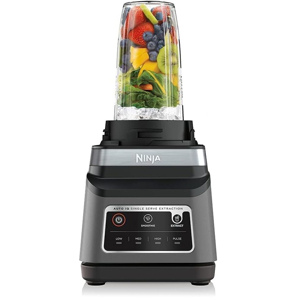 Ninja BN750 2-in-1 Blender – خلاط نينجا الاحترافي بقوة 1200 وات وتقنية Auto-iQ