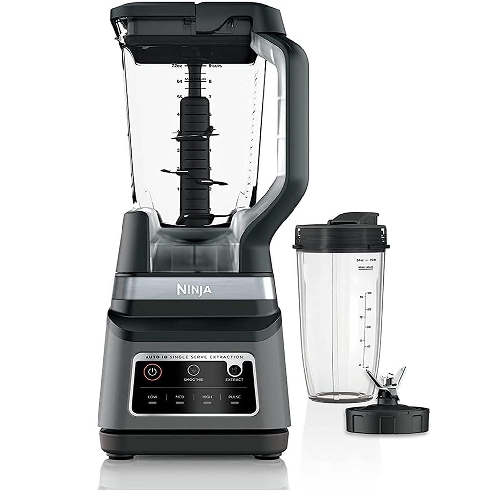 Ninja BN750 2-in-1 Blender – خلاط نينجا الاحترافي بقوة 1200 وات وتقنية Auto-iQ