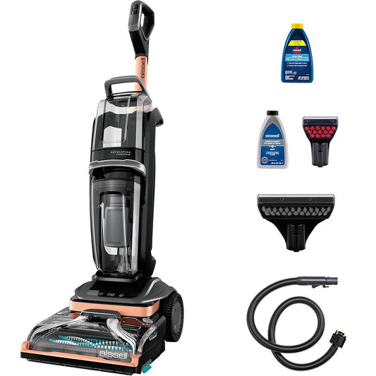 مكنسة Bissell Revolution HydroSteam 3672E – تنظيف عميق بالبخار لإزالة أصعب البقع بفعالية مذهلة
