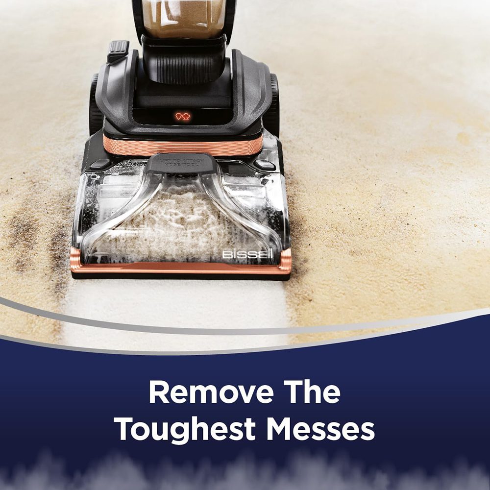 مكنسة Bissell Revolution HydroSteam 3672E – تنظيف عميق بالبخار لإزالة أصعب البقع بفعالية مذهلة