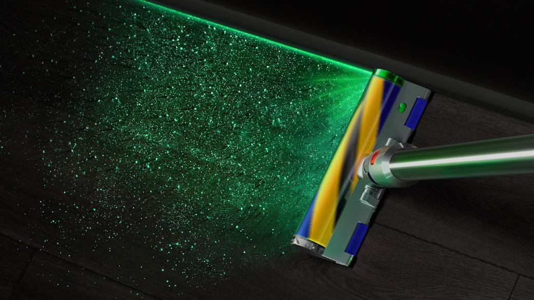 مكنسة Dyson V15 Detect Absolute اللاسلكية – أقوى مكنسة ذكية بليزر كشف الغبار وقوة شفط 240AW