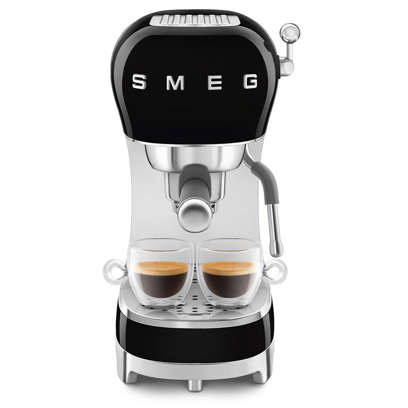 ماكينة إسبرسو SMEG ECF02BLEU – أفضل آلة لصنع القهوة المنزلية بطابع عتيق وأداء احترافي