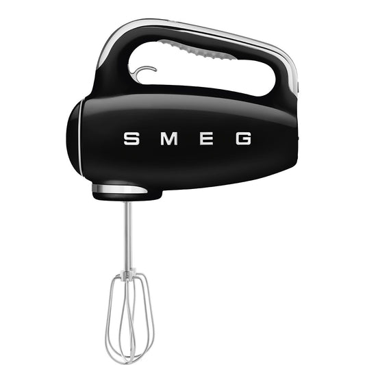 خلاط يدوي SMEG HMF01BL الأسود – تصميم أنيق وأداء احترافي للمطبخ العصري
