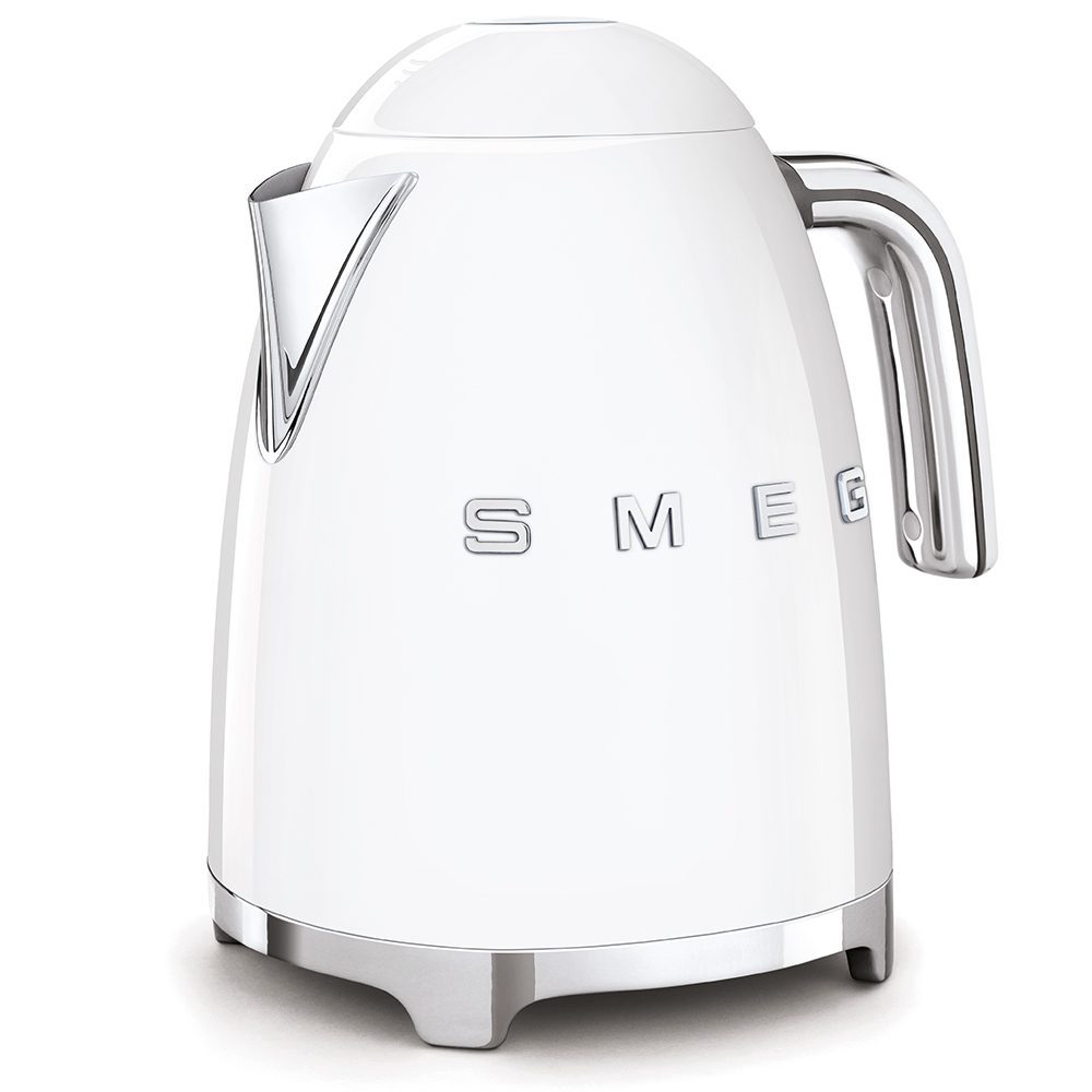 كاتيل كهربائي سميج ابيض – 1.7 لتر – 2400 وات – SMEG – KLF03WHEU