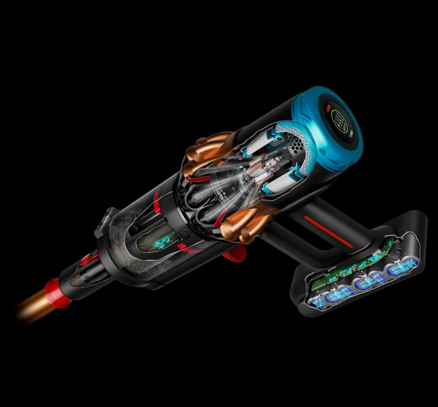 مكنسة Dyson V16 Piston Animal Dry cordless vacuum اللاسلكية – قوة شفط فائقة لتنظيف جاف ذكي