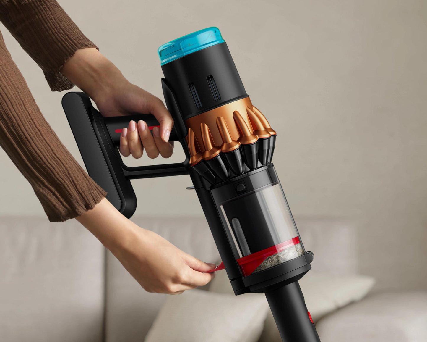 مكنسة Dyson V16 Piston Animal Dry cordless vacuum اللاسلكية – قوة شفط فائقة لتنظيف جاف ذكي
