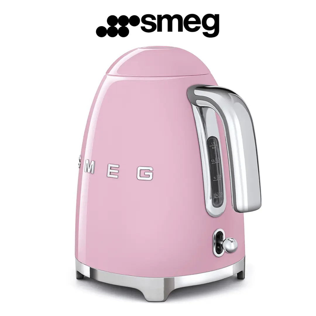 SMEG كاتيل كهربائي بينك KLF03PKEU – 1.7 لتر – 2400 وات
