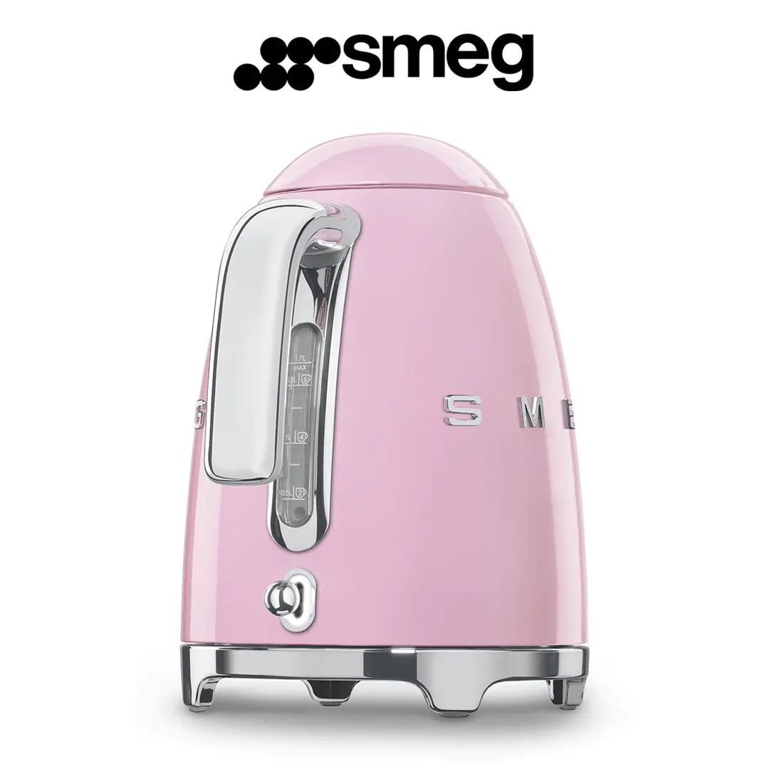SMEG كاتيل كهربائي بينك KLF03PKEU – 1.7 لتر – 2400 وات