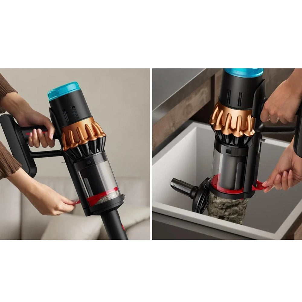 مكنسة Dyson V16s Detect Submarine اللاسلكية – تنظيف جاف ورطب بتقنية كشف الغبار بالليزر